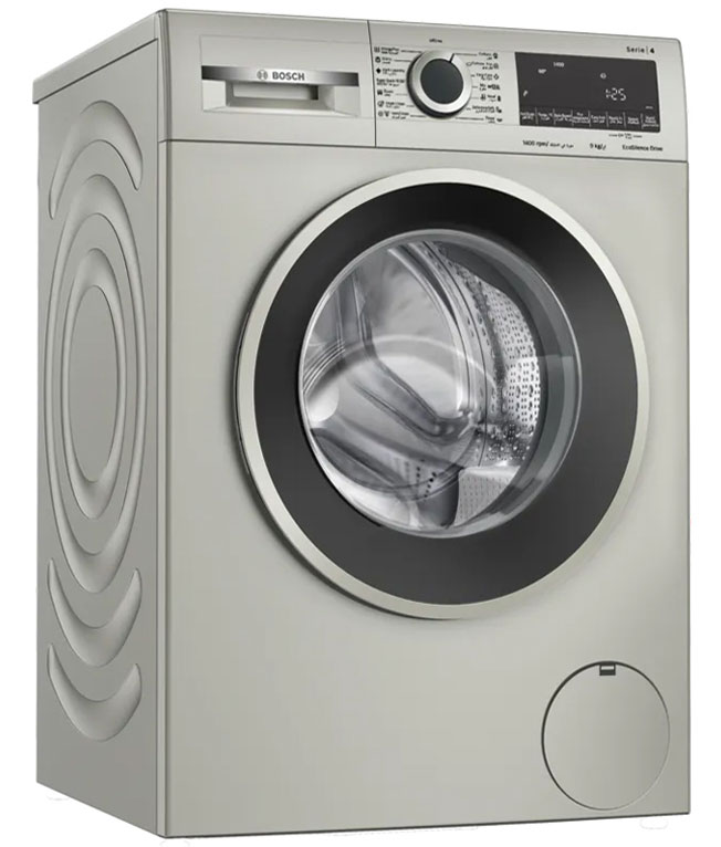 ماشین لباسشویی بوش WGA1440XGC قطعات آلمان ، مونتاژ ترکیه ، 9 کیلویی ، سری 4 ، 1400 دور، +++A