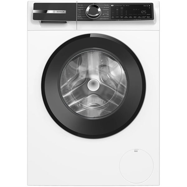 ماشین لباسشویی بوش WGK244Z0ME  ، قطعات آلمان ، مونتاژ ترکیه ، 9 کیلویی ، سری 6 ، 1400 دور ، +A